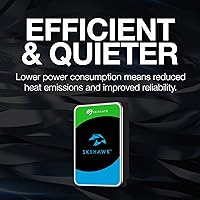 Vista 8 de Seagate Skyhawk 6TB Disco Duro Interno para Video HDD – 3.5 Pulgadas SATA 6Gb/s 256MB de Caché para Sistema de Cámara de Seguridad DVR NVR