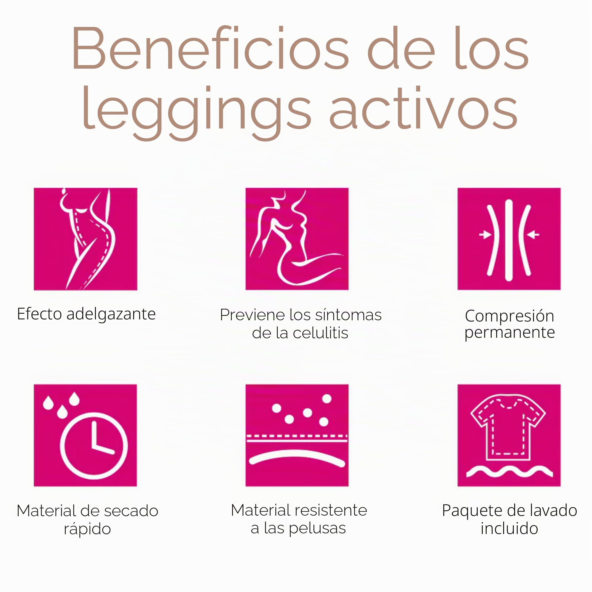 LIPOELASTIC® Mallas de compresión activas para prevenir la hinchazón y la pesadez en las piernas, Azul oscuro, S