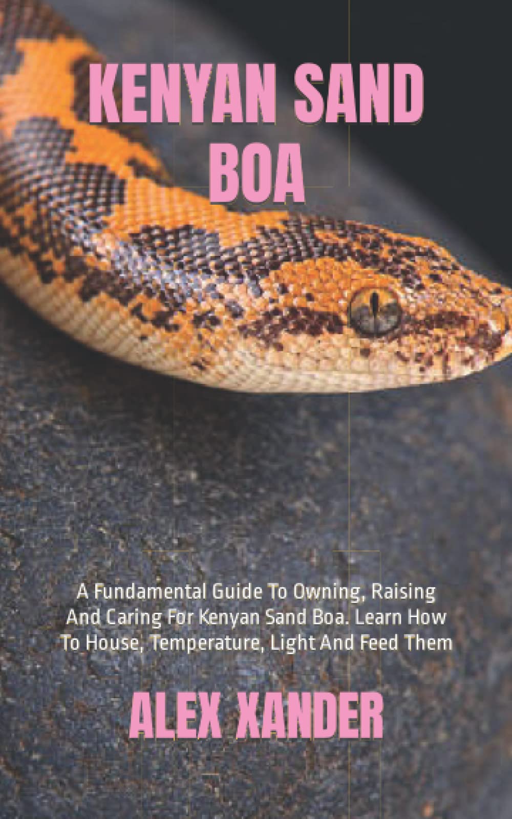 Buy KENYAN SAND BOA A Fundamental Guide To Owning, Raising And Caring