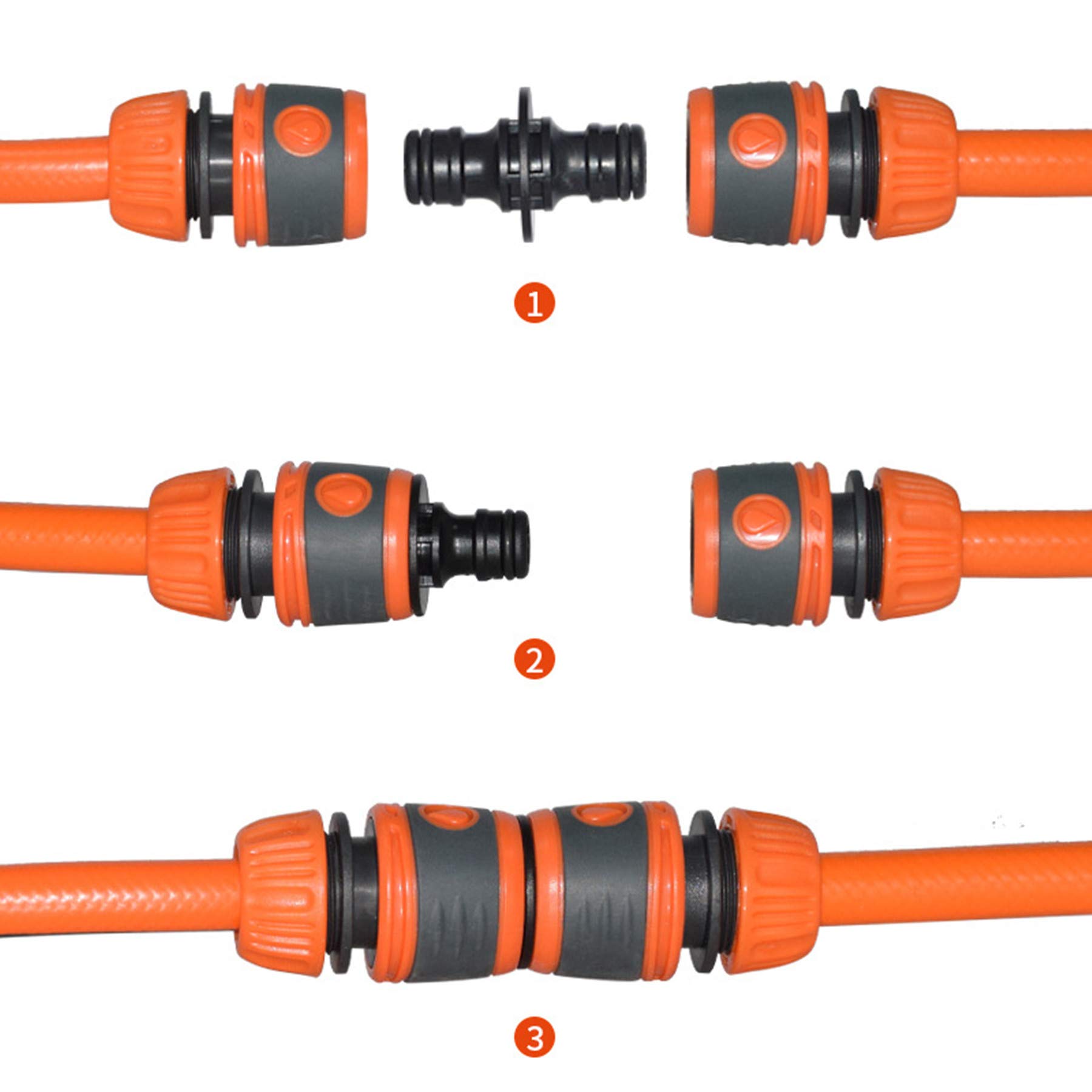Buy TOPWAYS Garden Hose Connector Fitting Set, including Hose Quick End and Hose Waterstop Buy TOPWAYS Garden Hose Connector Fitting Set, including Hose Quick End and Hose Waterstop