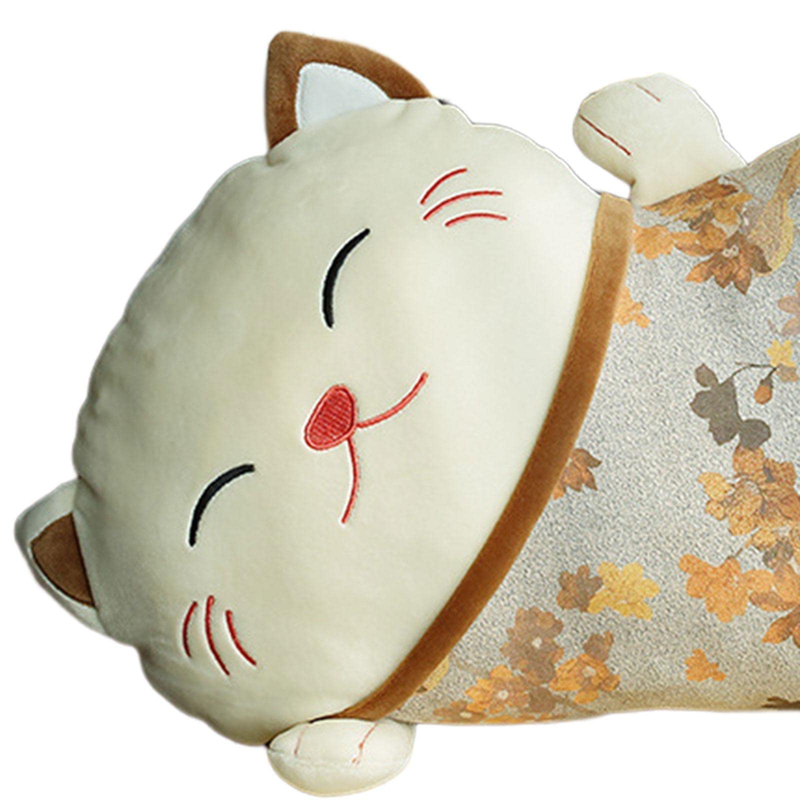 Lucky Cat Kissen - Lordosenstütze & Deko Kissen