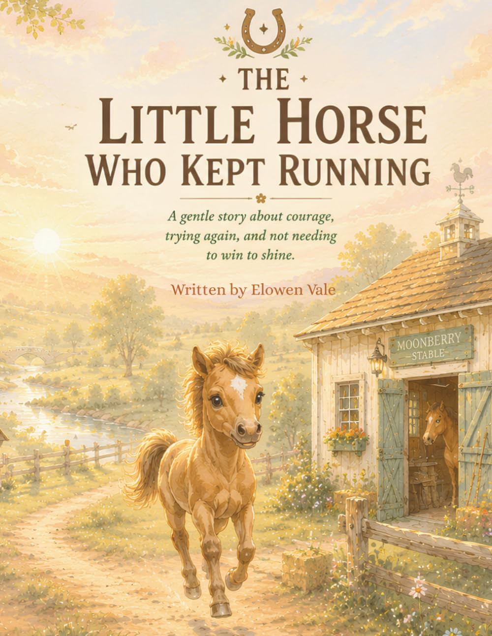 The Little Horse Who Kept Running: A Cozy Bedtime Story About Courage, Perseverance, Self-Belief, and Growing with Heart