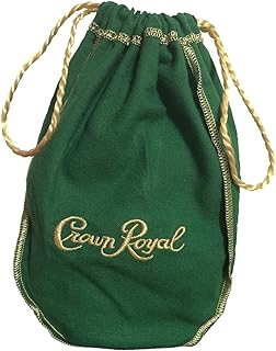 Crown Royal Green Bag Regal Apple with Golden Drawstring - Buy now
