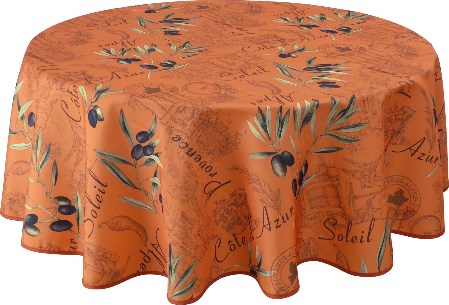 Le linge de Jules - Mantel Antimanchas (Redondo, 160 cm)