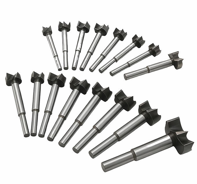 Meichoon 16件福士纳钻头套装 木工工具 木板打孔钻头