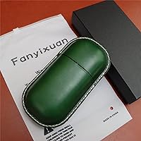 Vista 21 de Funda de cuero para gafas de sol vintage para hombres y mujeres miope, gafas de sol, viaje, caja de almacenamiento antiaplastamiento