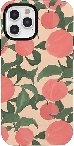 Vista 143 de Casely Funda para iPhone 12/12 Pro Compatible con MagSafe Funda de mármol negro