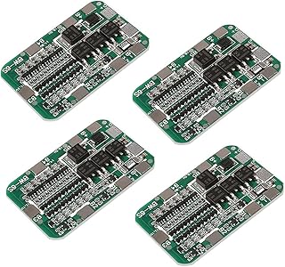 ACEIRMC 6S 15A 24V Battery Protection Board for Li-ion Lithium 18650 Battery BMS Packs PCB Protection Board Integrated Circuits (4pcs)