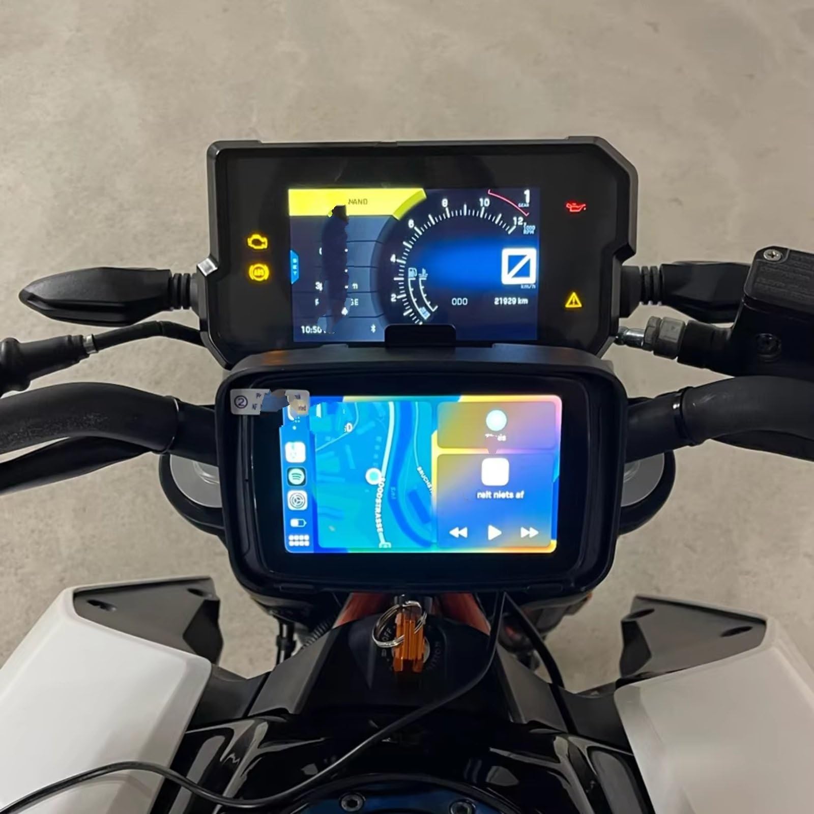 Support Telephone Compatible avec Ducati pour Multistrada 1200 2015 2016 2017 2018 pour Multistrada 1200S 2015 2016 2017 2018 Support De Navigation Moto Et Support De Plaque GPS