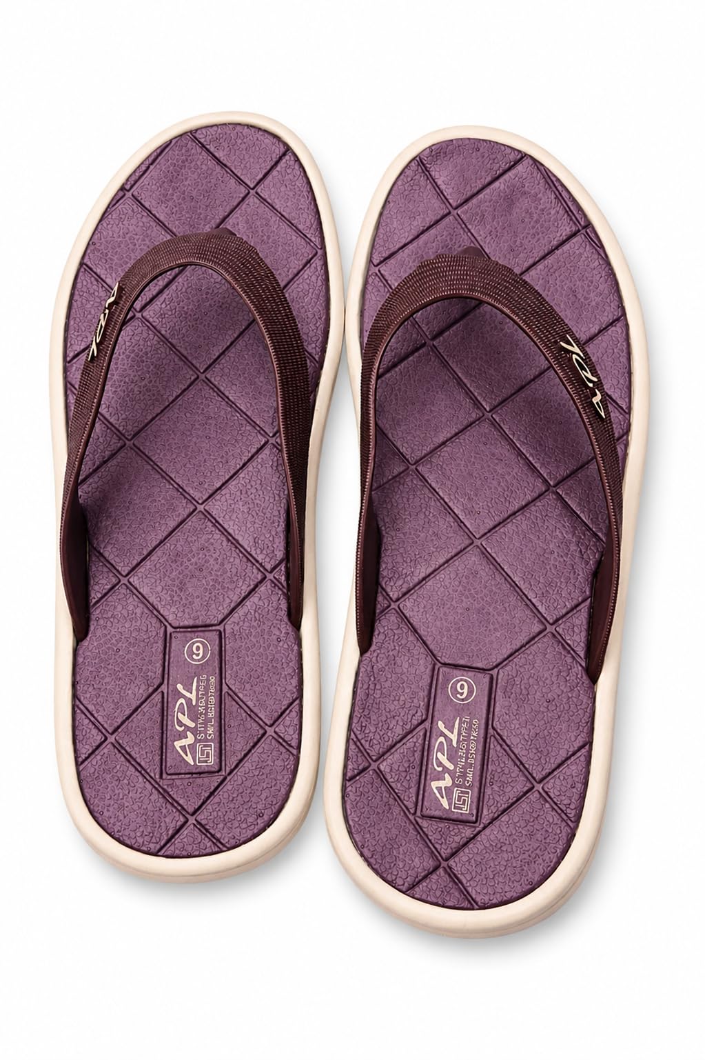 Women's Flip Flop Slippers, Purple-picture-16