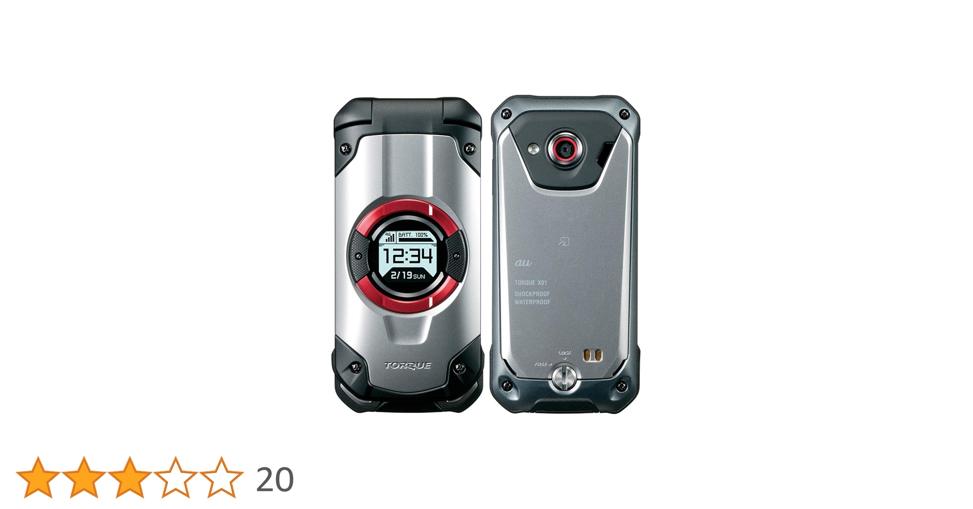 Amazon | Kyocera(京セラ) AU 白ロム TORQUE X01 KYF33SSA