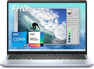 Dell Inspiron 14 (5440) -14-inch FHD (1920 x 1200) 60Hz Non-Touch Display, Intel Core i5-1334U, 16GB RAM, 512GB SSD, Intel UHD Graphics, Windows 11 Home, Fingerprint Reader, Backlit Keyboard, Ice Blue