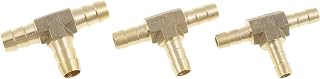 Dorman 55109 1/4 In., 5/16 In. And 3/8 In. Brass Tee Connector Assortment, 3 Pack Universal Fit