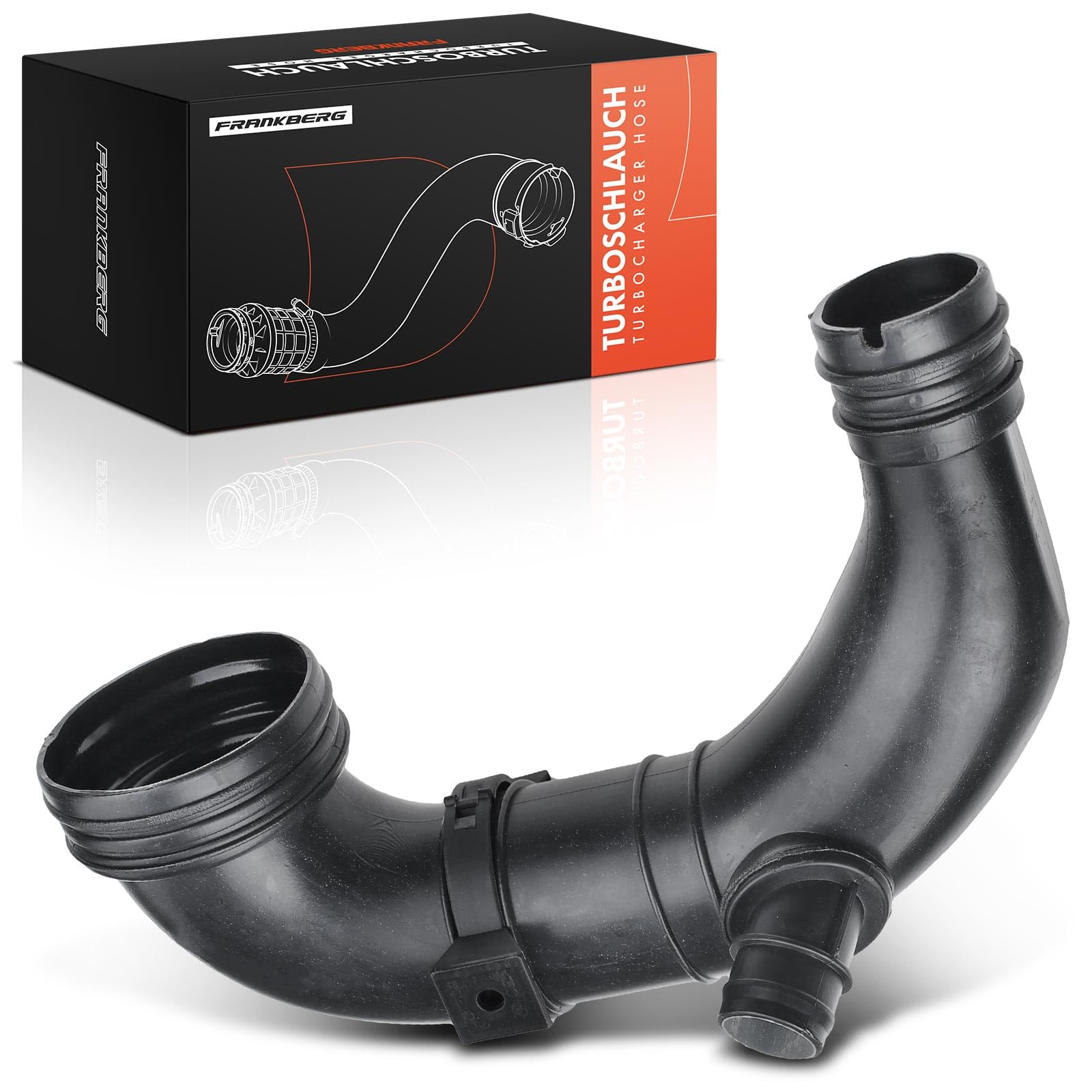 Frankberg Tubo flessibile dell'aria di sovralimentazione Compatibile con Linea 110 323 1.3 D MultiJet Grande Punto 199 1.3 D MultiJet Cono 955 1.3 MultiJet Replace# 51777765,V24-0764