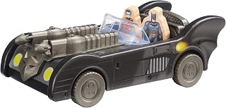Batman Wooden Batmobile, push along vehicle, imaginative play, preschool toys, fsc certified, sustainable toys, gift for 3-5 years old