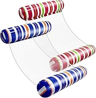 Vista 9 de Adult Pool Floats, Inflatable Water Hammock, Beach Vacation Essentials for Pool, Lake, or Summer Parties