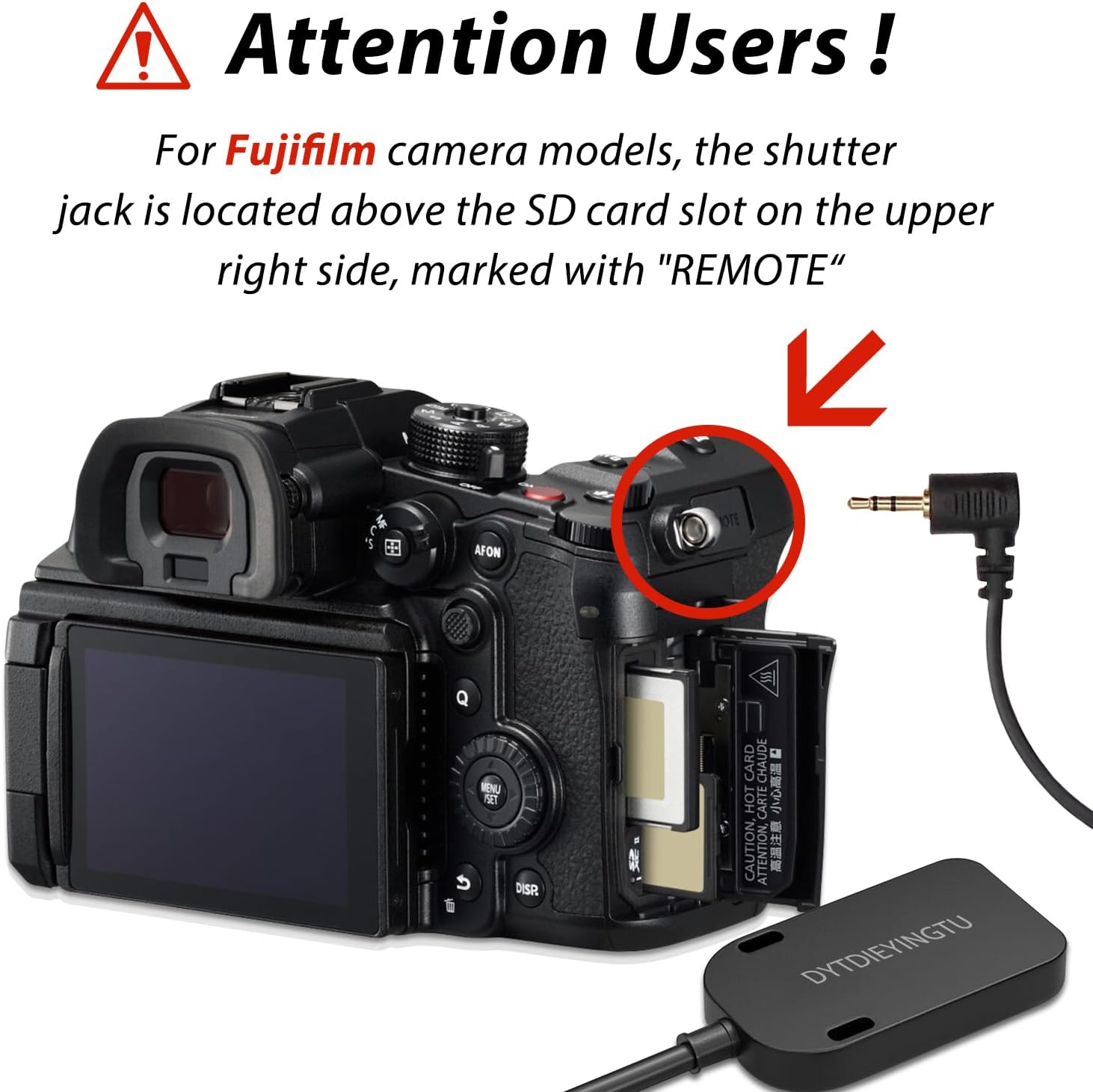 Bite Switch Parachute photography photography, switch shutter The RC-201A -E3 Camera shutter release cable DIY bite control cable for fuji gfx100s/50/50s ii xt3 xt4 gh2s cano 80d 90d 800d 77d