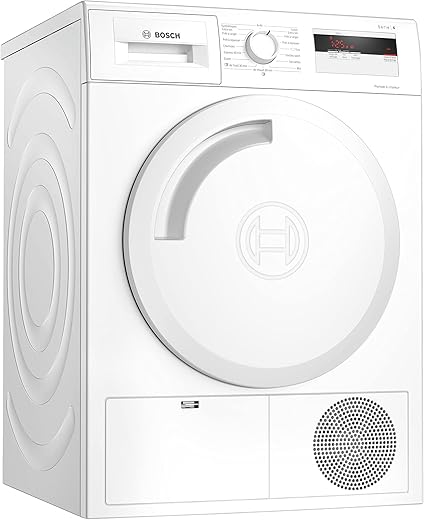 Bosch électroménager WTH83002FF Sèche-linge frontal pompe à chaleur Série 4 - AutoDry - Pose libre - 7 kg - 112l - Blanc