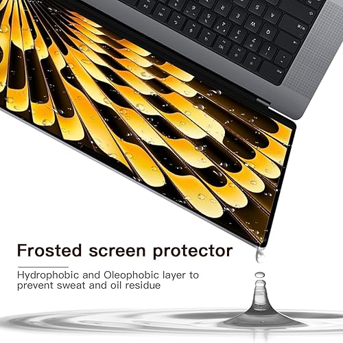 Miniatura 4 de Paquete de 2 protectores de pantalla compatibles con MacBook Air de 15 pulgadas (M2, M3, M4), película antirreflejos mate antiarañazos para Mac Air