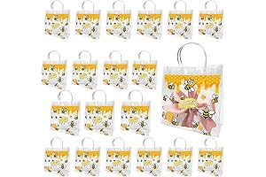 Hromra 20 Pcs Bee Favor Bags: Buzz-worthy Party Supplies for Sweet Celebrations