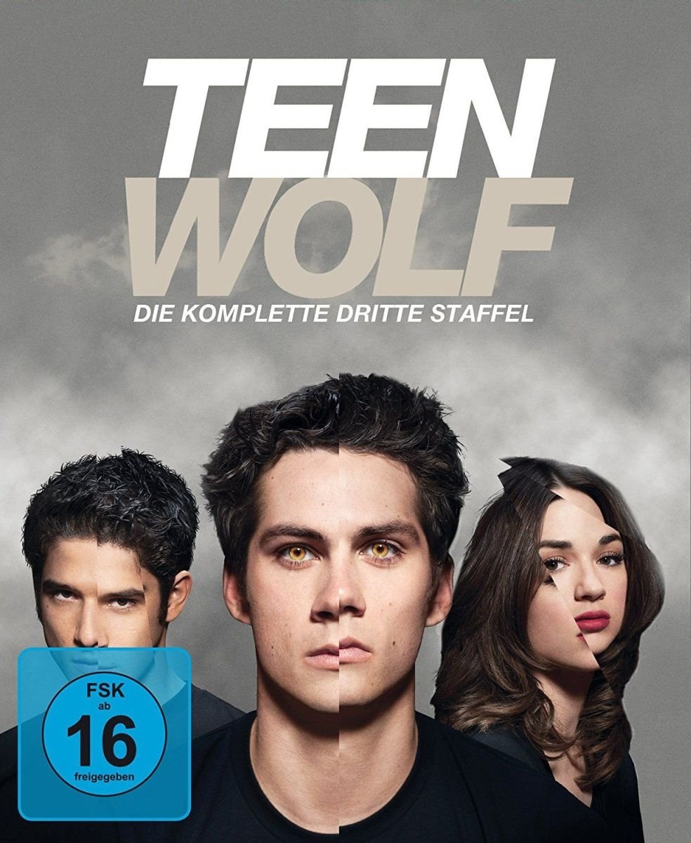 Blu-ray de Teen Wolf - Staffel 3: la serie juvenil de misterio en caja de importación