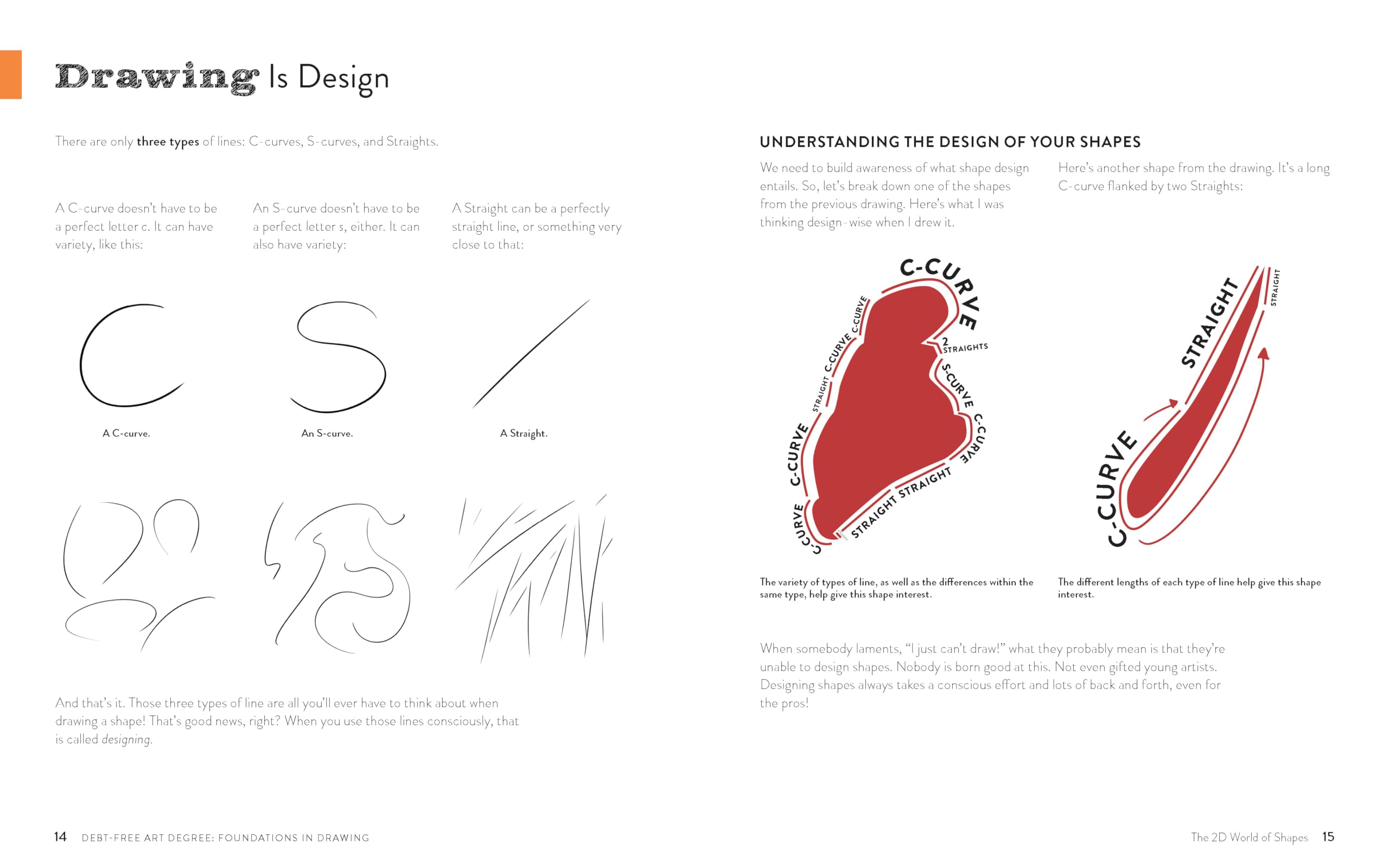 Debt-Free Art Degree: Foundations in Drawing: The Affordable Way to Learn Professional Skills - Includes QR Codes to Online Tutorials