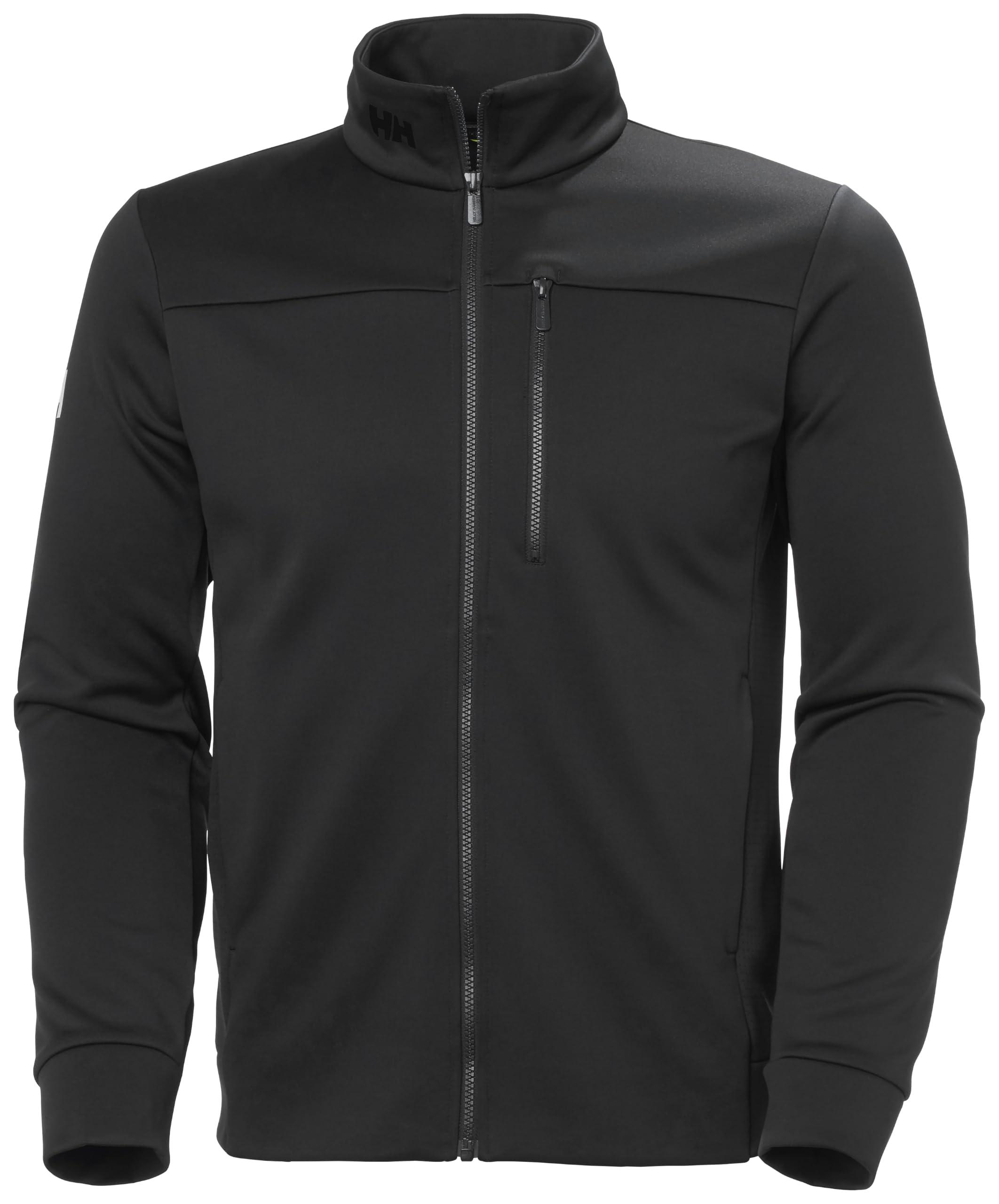 Helly Hansen Mens Crew Fleece Jacket, 2XL, Ebony