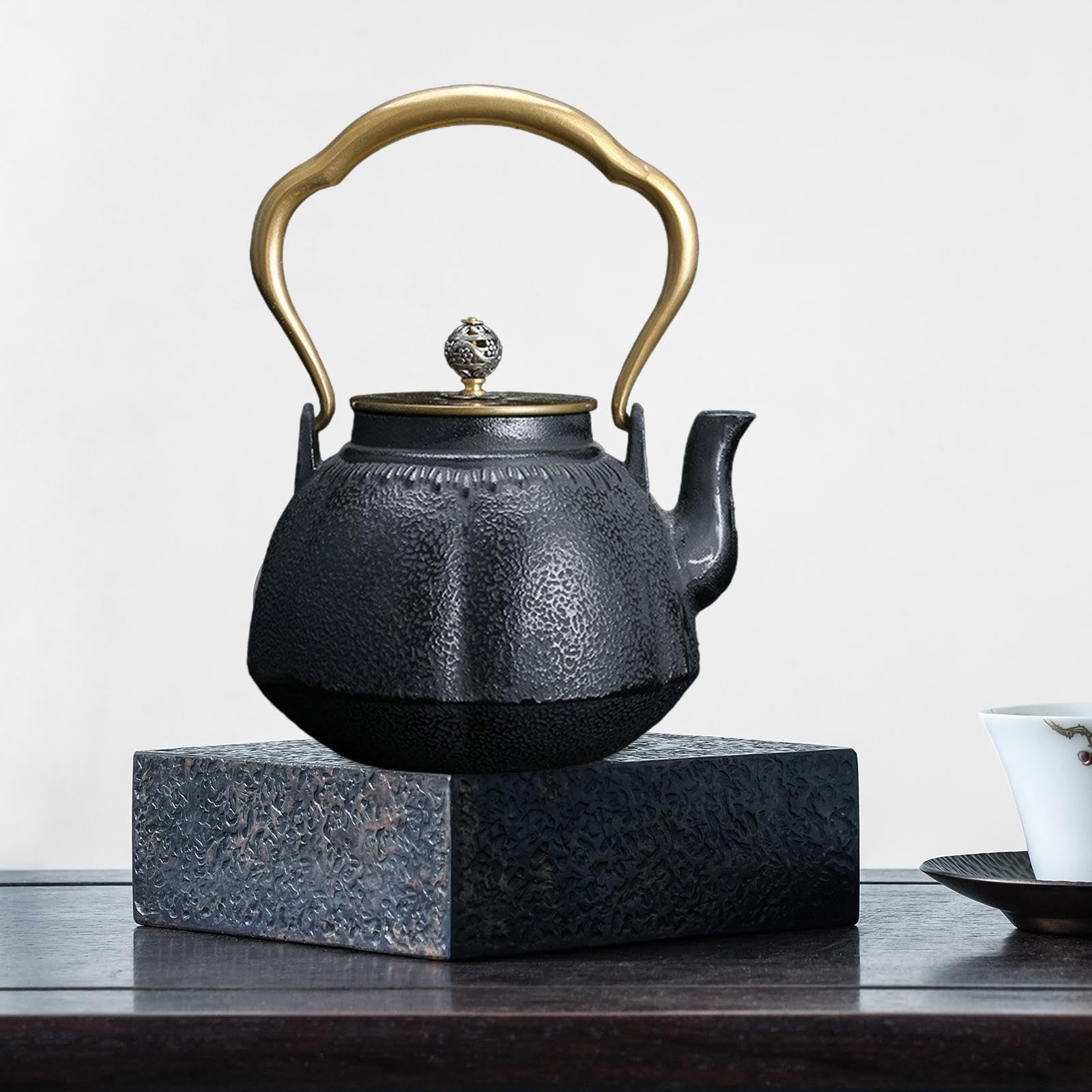 BEALIFE Tetera china de hierro fundido que fusiona tradición y artesanía. Para quienes buscan una experiencia de té Tetera de hierro fundido. Hervidor