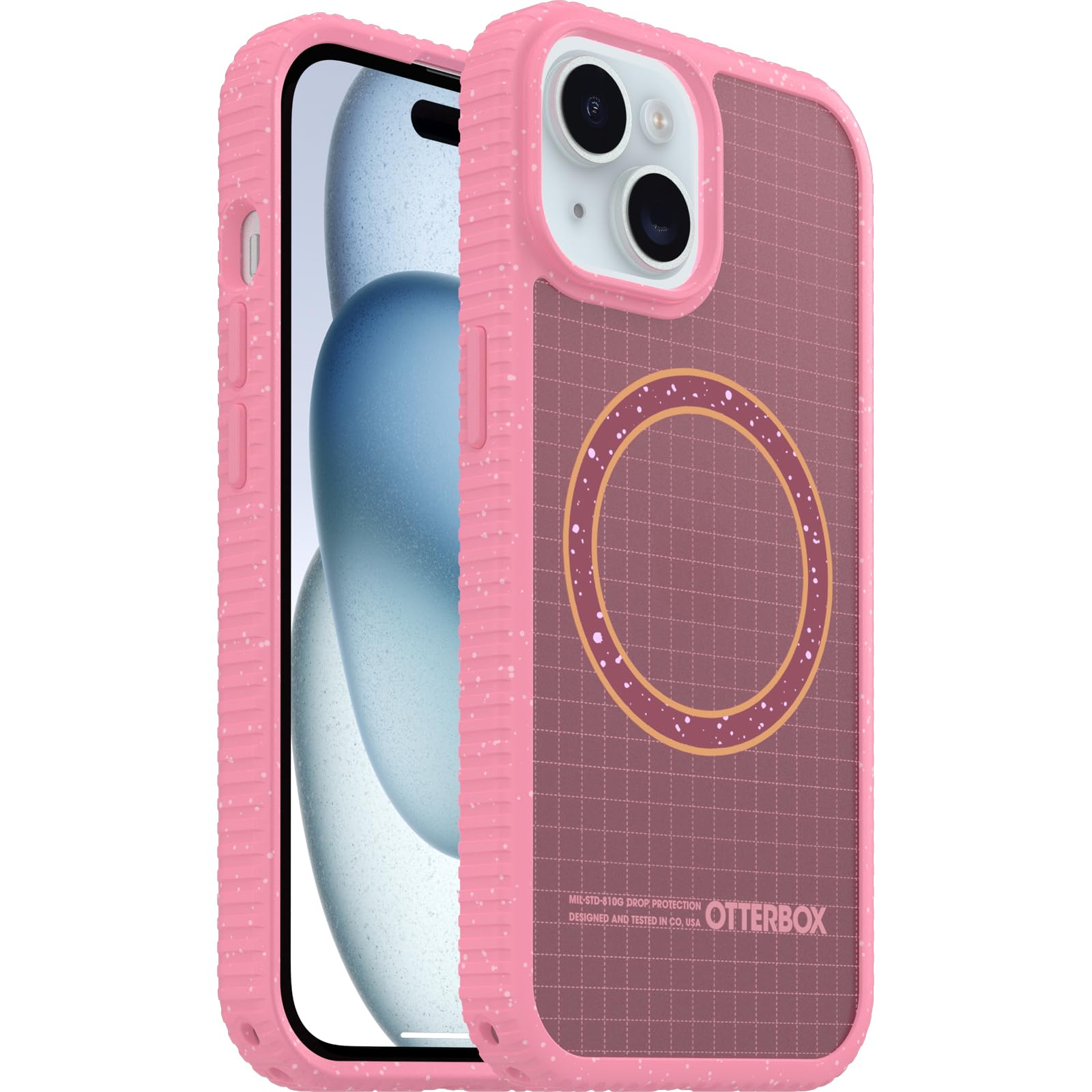 OtterBox Sole MagSafe cover per iPhone 17e/16e/15/14/13, Rosa | Custodia resistente a urti e cadute, sottile, testata 5x norme MIL-STD 810G