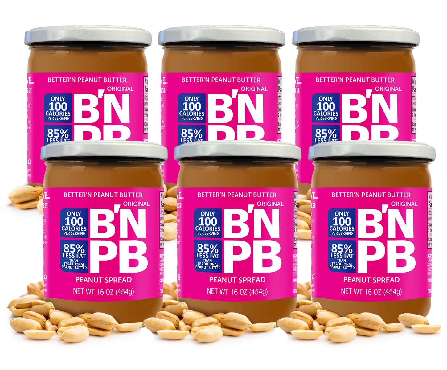 Original Low Fat Peanut Butter Spread by Bettern Peanut Butter, Creamy