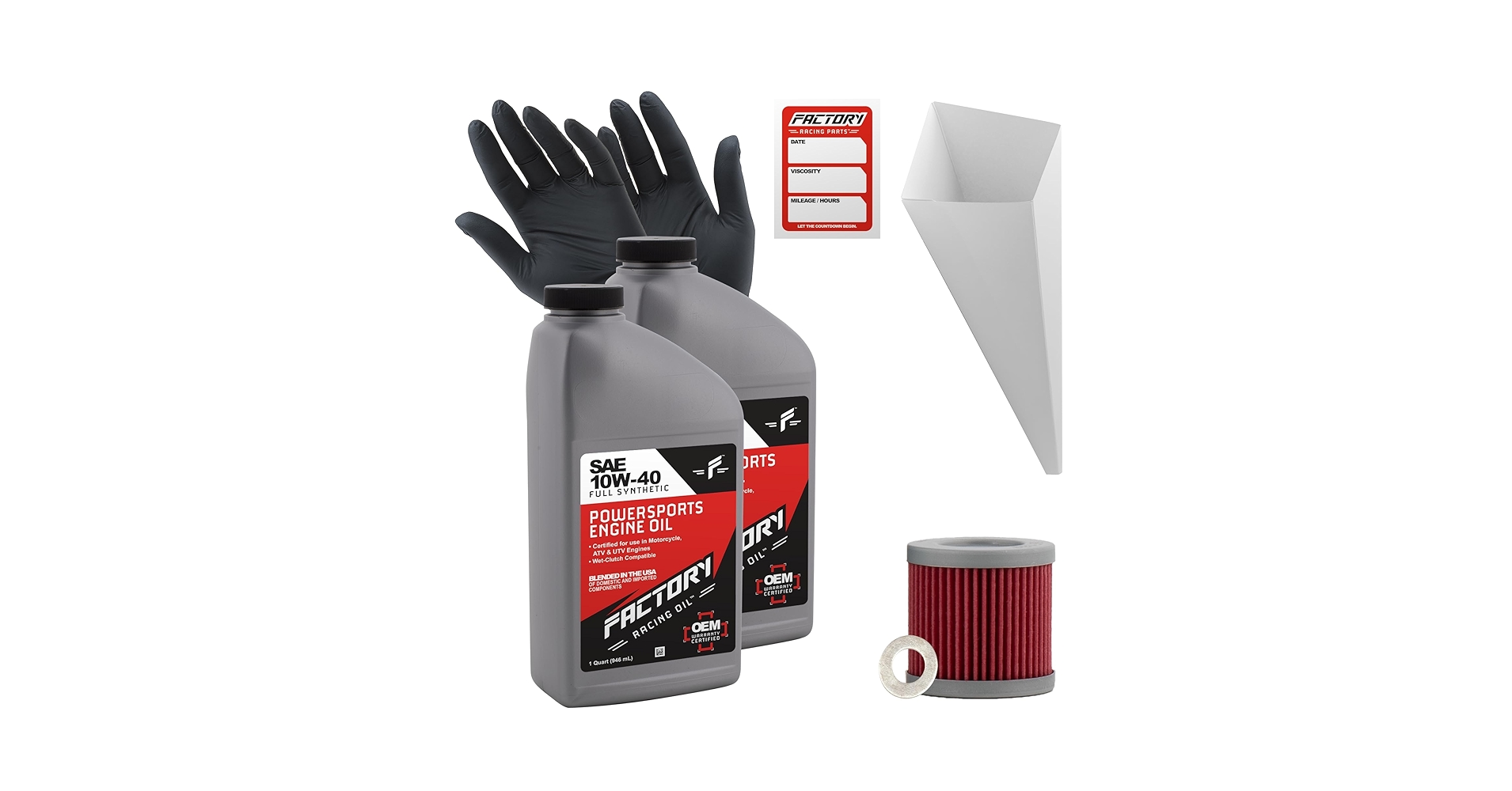 Amazon.com: Factory Racing Parts Oil Change Kit compatible with