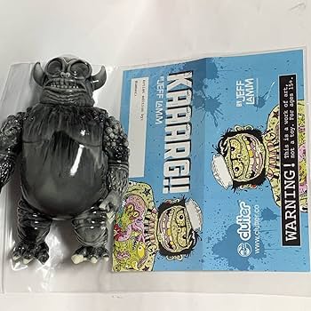 Amazon.co.jp: clutter KAAARG ソフビ マーブル 蓄光 フィギュア JEFF