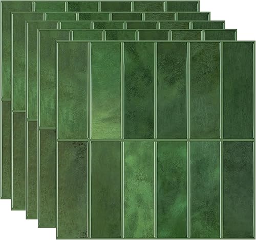 Selbstklebende Küchenfliesen, 3D Fliesenaufkleber Spritzschutz für Küche Badezim