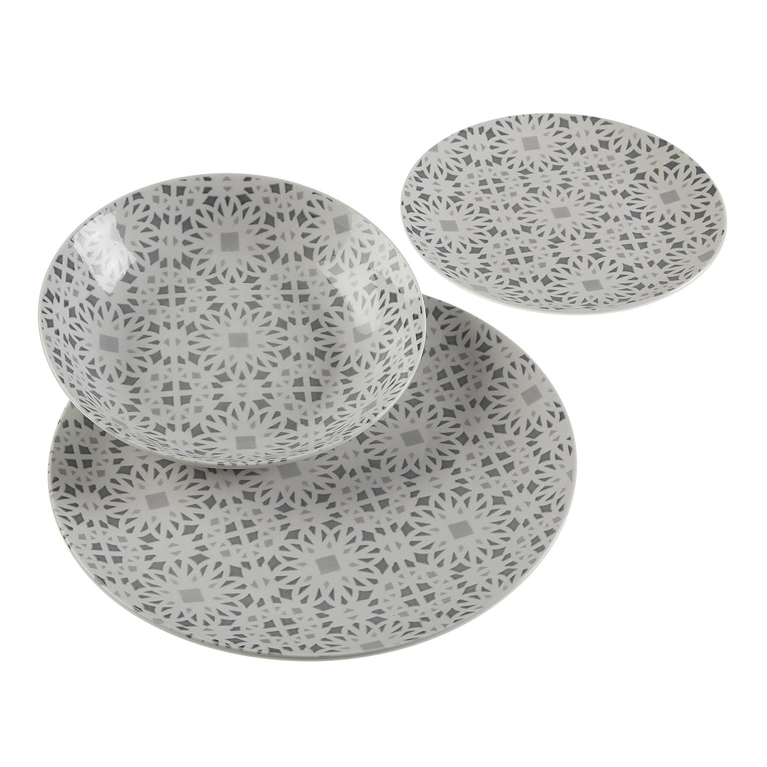 Versa, Stoviglie 18 pezzi losett, linea servizio tavola, stoviglie