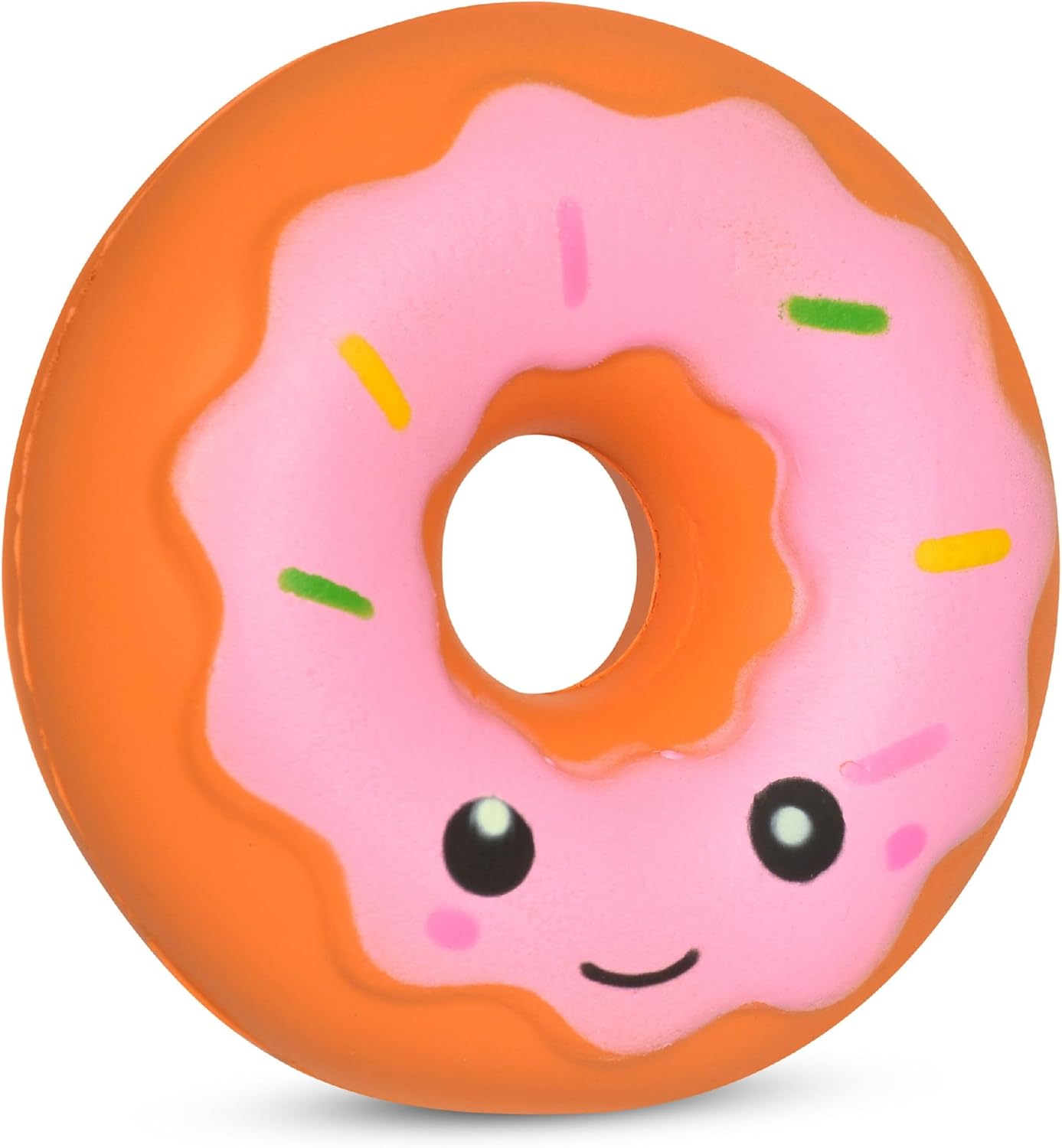 iscream Snack Shack 3.5" Kawaii Sprinkle Donut Slow Rise Squishy Stress Reliever