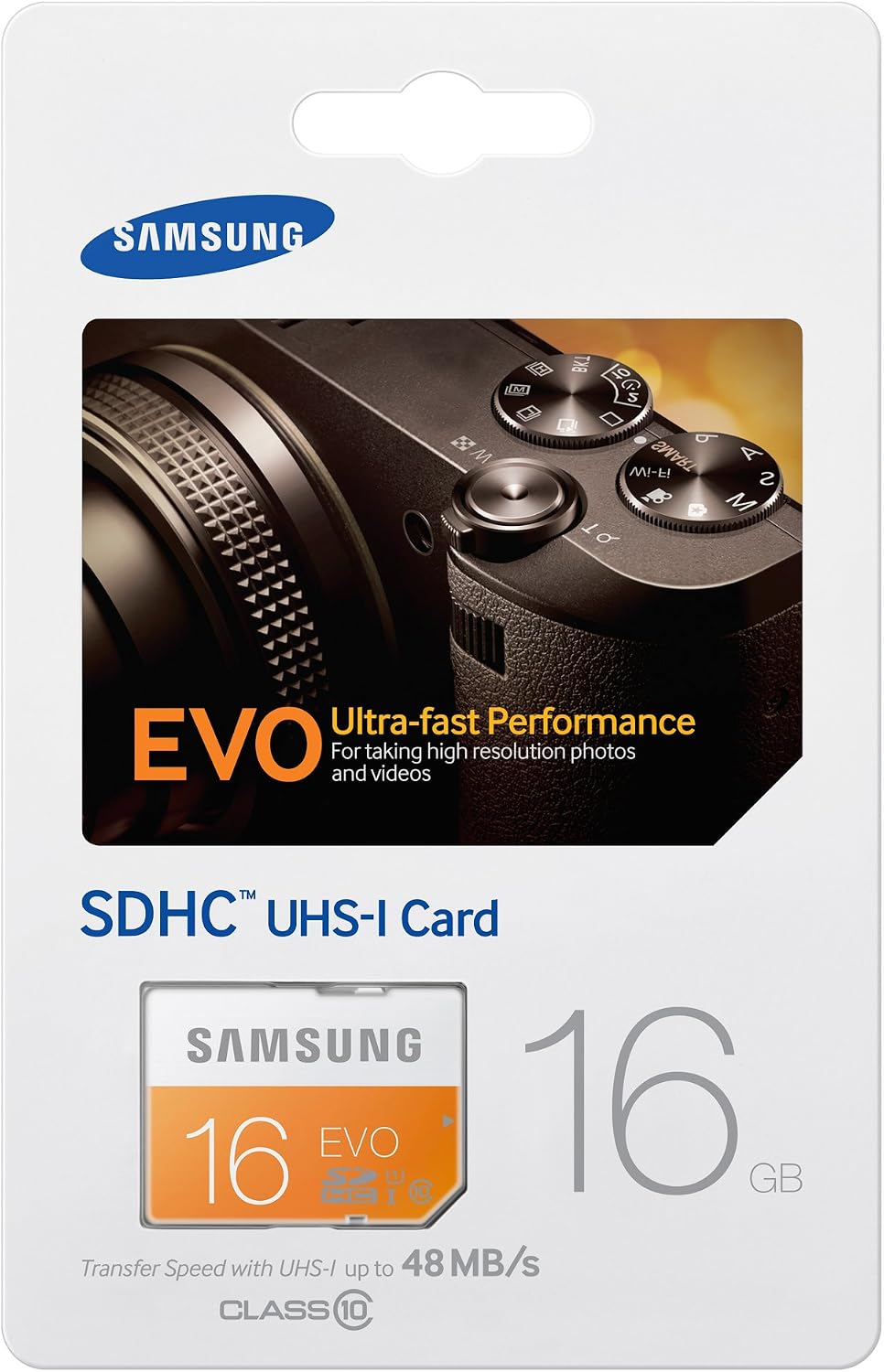 Samsung 16GB, SDHC EVO