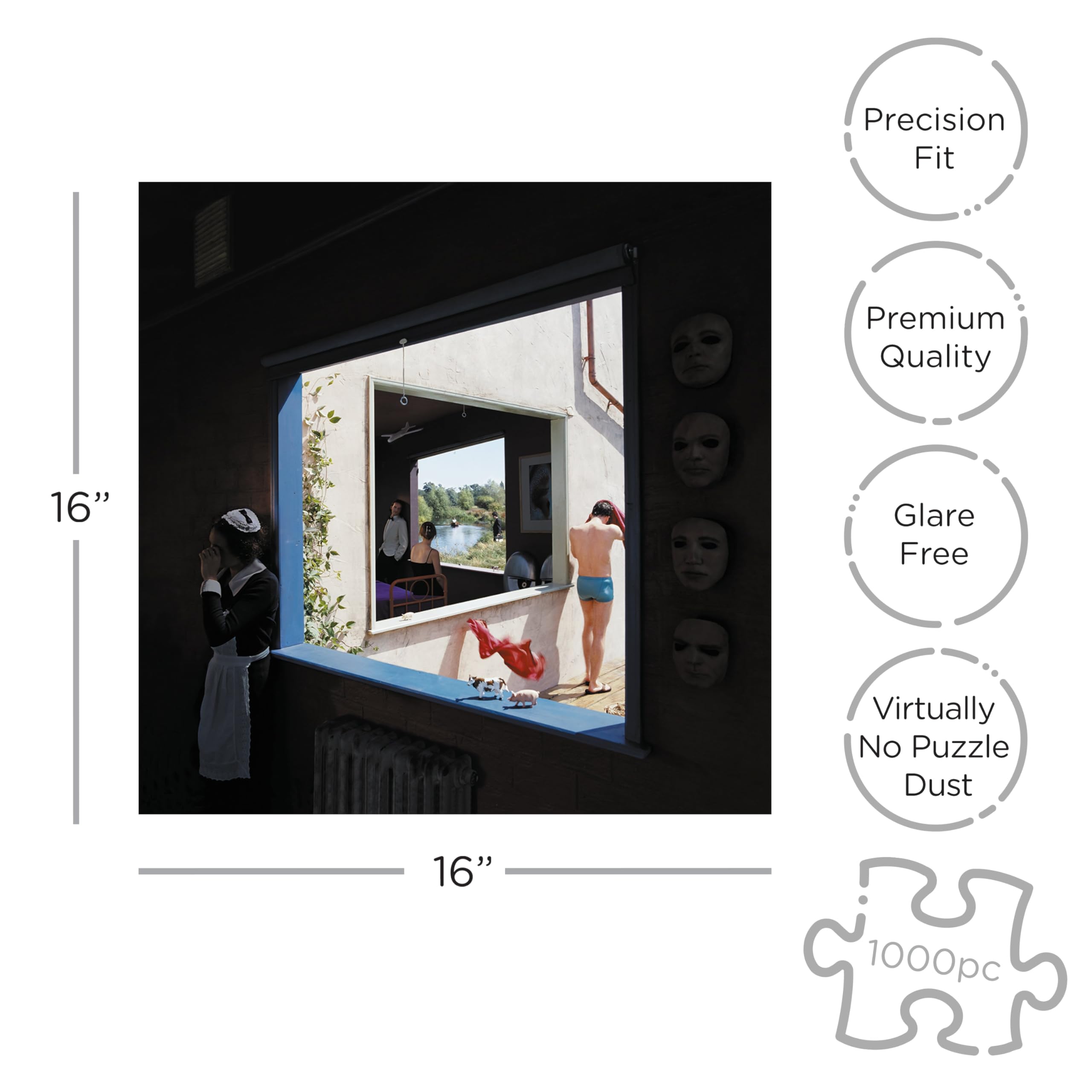 Amazon | Pink Floyd Jigsaw Puzzle Echoes Album 新しい 公式 1000