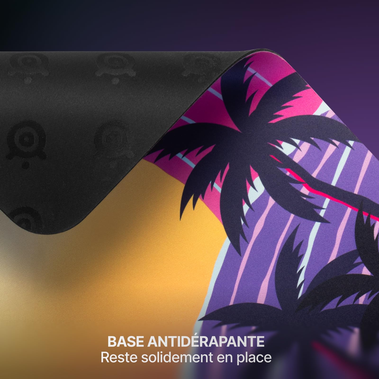 SteelSeries QCK Cloth XXL Gaming Mauspad – Neon Sunset Limitierte Edition