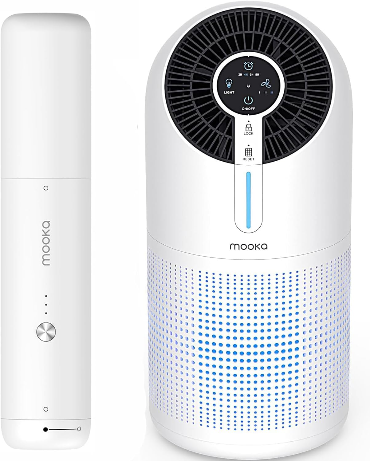 MOOKA Air Purifiers for Home Large Room up to 1095ft² with