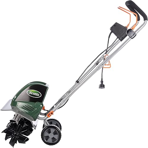 Miniatura 4 de Scotts Outdoor Power Tools TC71420S Tiller, 20 pulgadas, 14 amperios, verde