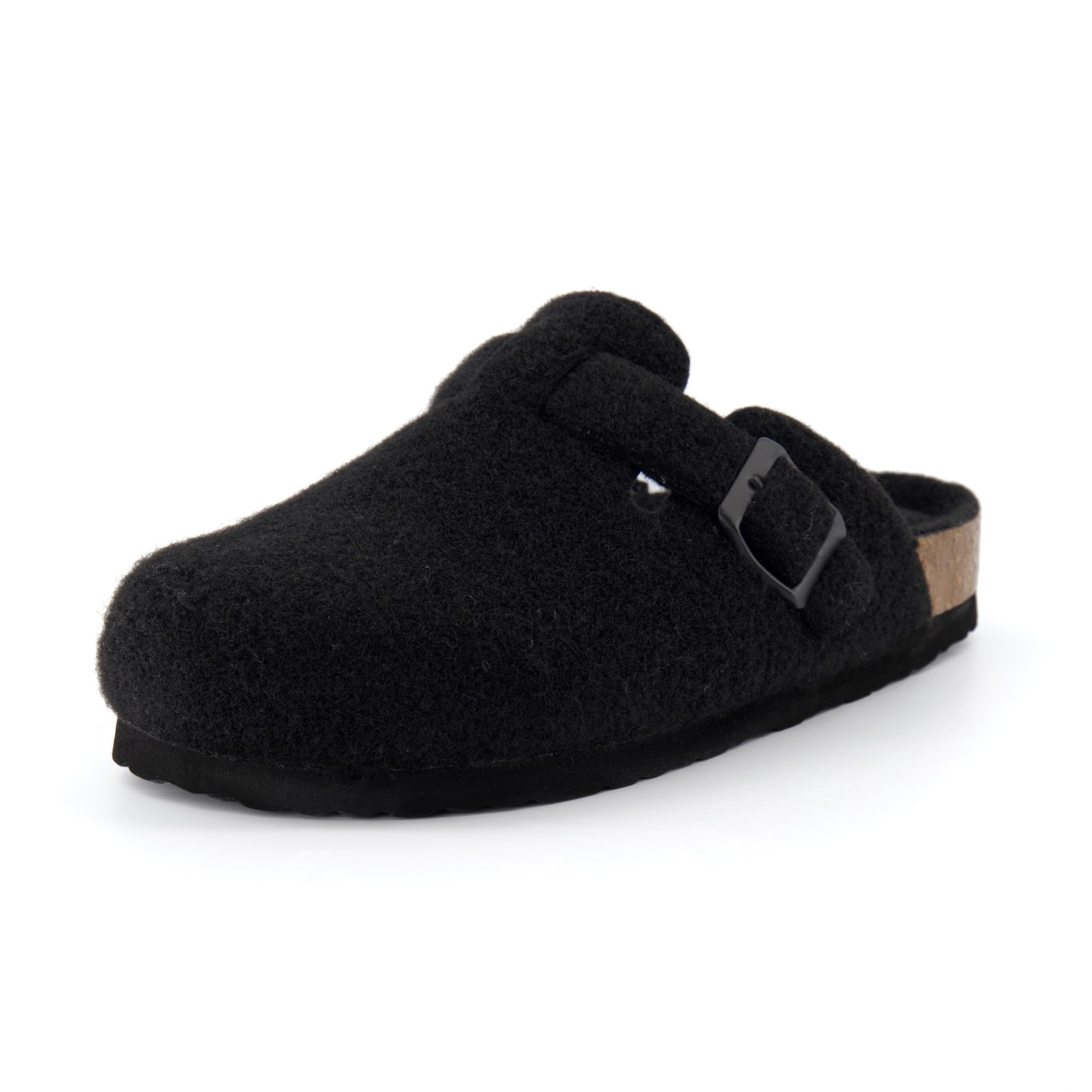 Cushionaire Hana Slip On Buckle Clog With Cork Footbed Memory