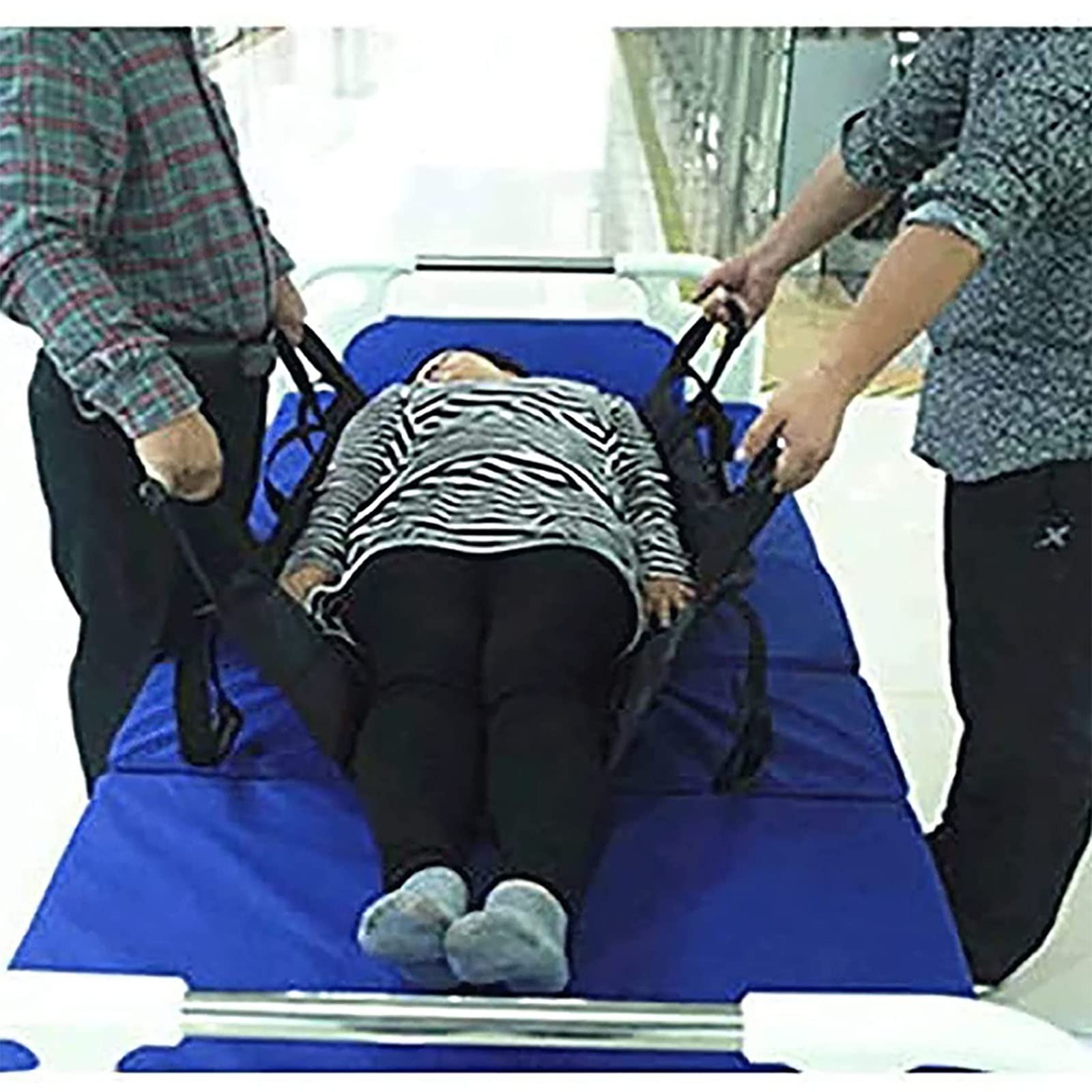 Camilla Plegable, Almohadillas de posicionamiento, sábana de extracción, sábana de elevación, tapete Protector para Cama de Hospital, Ropa de Cama de Hospital.