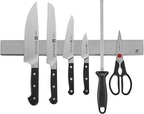 Miniatura 2 de ZWILLING Almacenamiento de cuchillos, 21.5 x 5.75 x 4.5 pulgadas, acero inoxidable