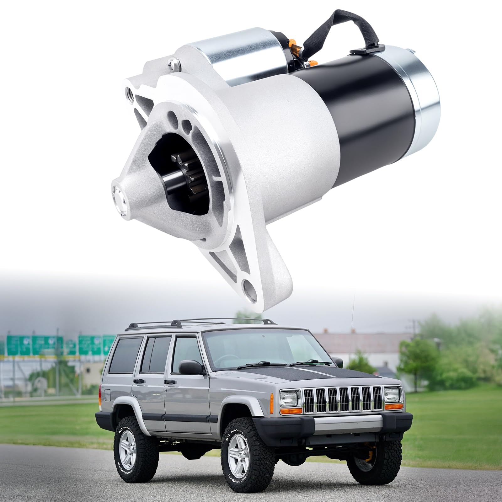 Starter for Jeep Cherokee Grand Cherokee Wrangler 4.0L L6 56041012AB