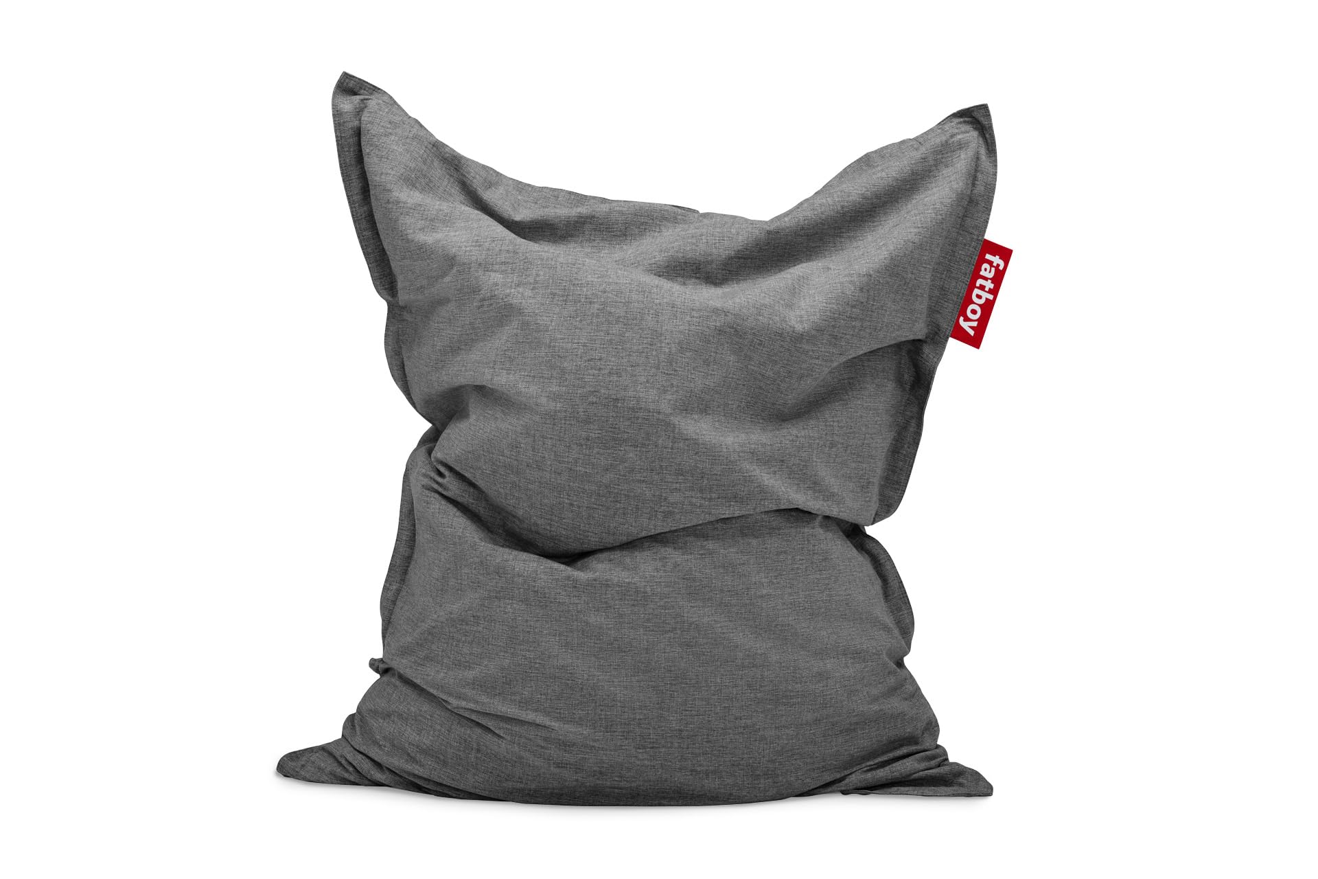 Fatboy® The Original - Pouf per esterni, 180 x 140 cm, motivo: Bean Bag/Cuscino/Poltrona XXL, Classica per esterni, colore: Grigio Roccia