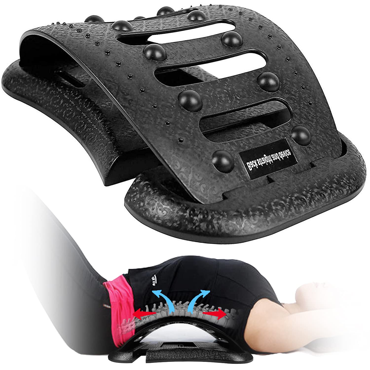 Buy Back Stretcher, Lumbar Support Pain Device Lower and Upper Back