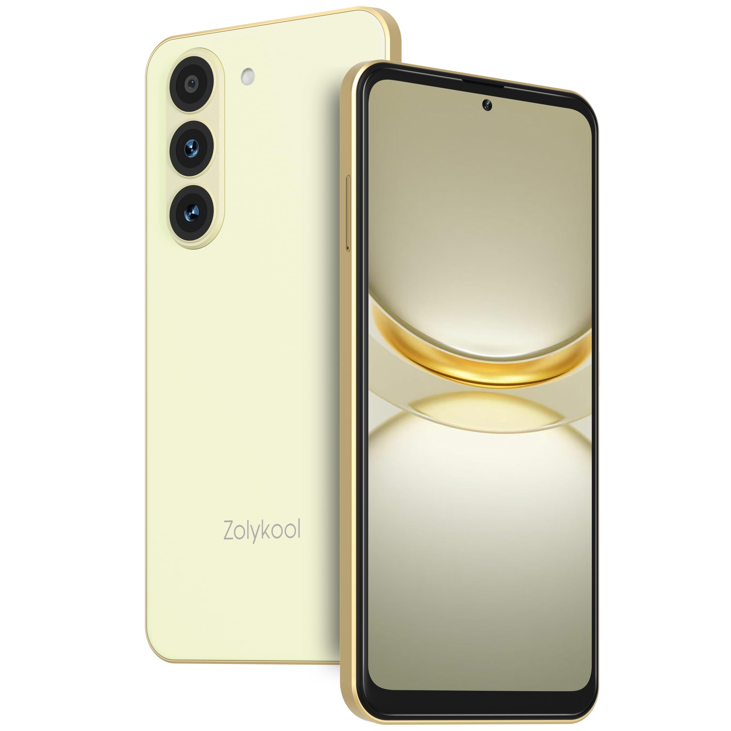 A1 Opened 4G Unlocked Android Phones 6.6 Inch Cell Phone 3GB+32GB Octa-Core Android 14 Phone 13MP Smartphone Dual SIM for T-Mobile Only (Light Gold)