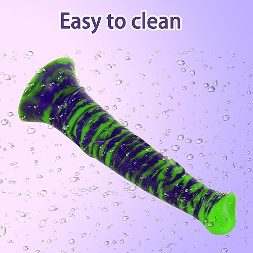 Miniatura 6 de Consolador de caballo, consolador de monstruo grande de 11.8 pulgadas con ventosa fuerte, consolador de silicona para adultos, juguete para hombres