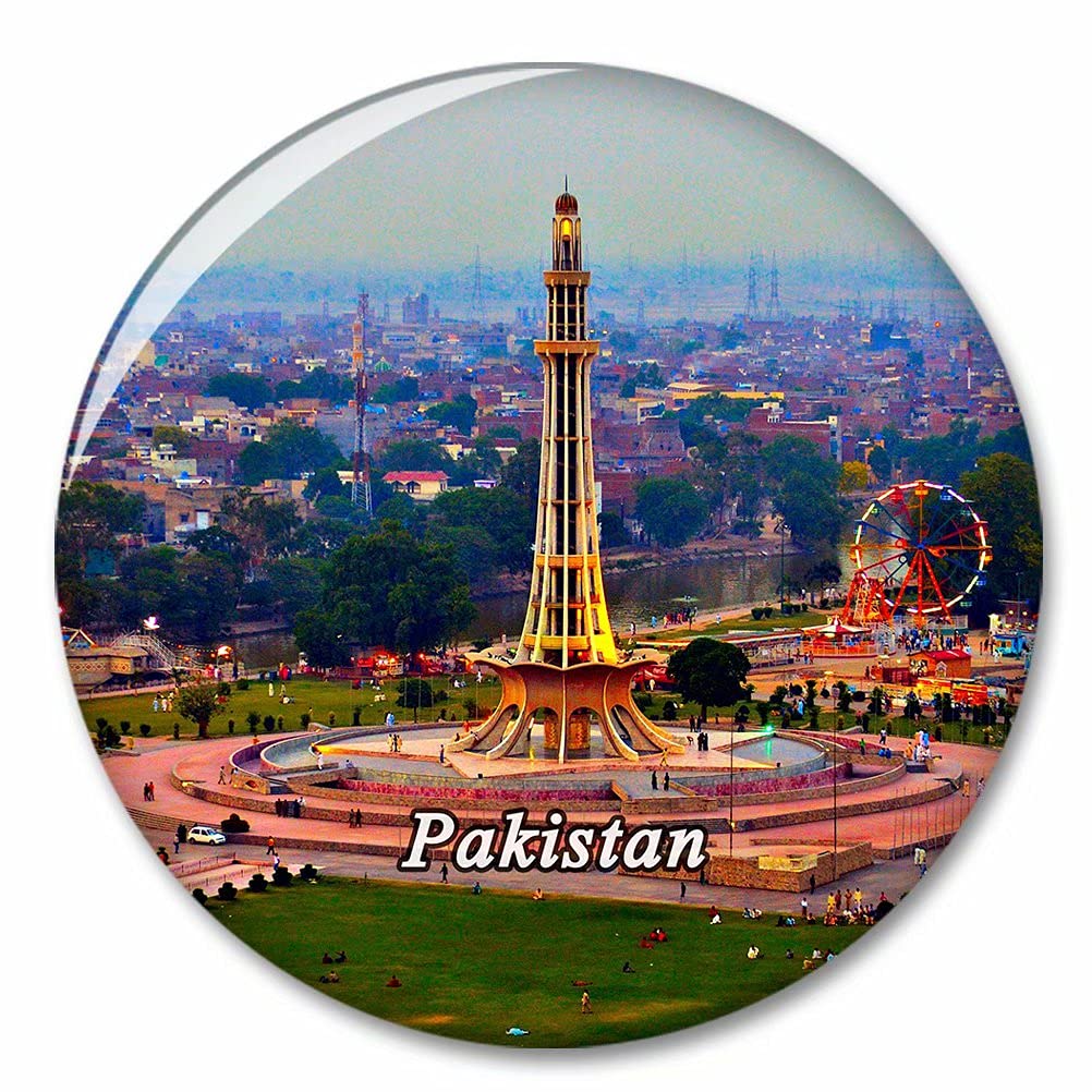 Kxrsm Bxtkpq-Pakistan-4501 Pakistan Fridge Magnet Decorative Magnet Bottle Opener Tourist City Travel Souvenir Collection Gift Strong Refrigerator Sticker