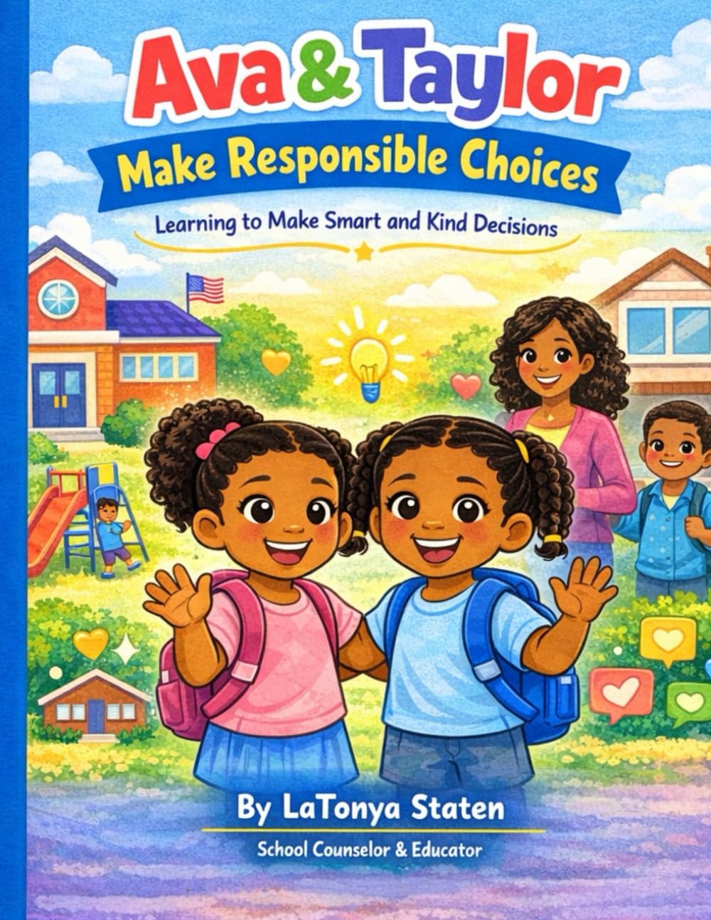 Ava & Taylor Make Responsible Choices: A Social Emotional Learning Book for Kids About Responsible Decision Making and Kind Choices